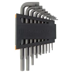 Clé 6 pans et Torx Magnusson - 18 pièces