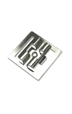 Clips de fixation acier GoodHome pour lame de terrasse x50
