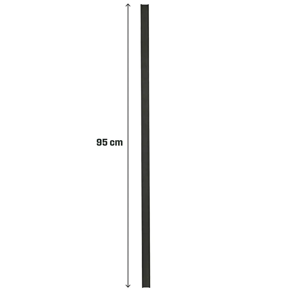 Closoir pour clôture Neva Klikstrom H.95cm en aluminium gris foncé