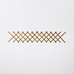 Clôture bois croisillons Blooma Ibar vert 250 x h.80 cm
