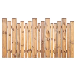 Clôture bois déstructurée Klikstrom Kauri L.180 x H.100 cm