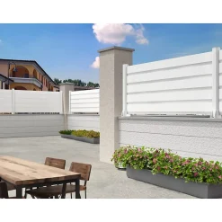 Clôture Brise-vue RAUM 1911x478mm (Blanc)