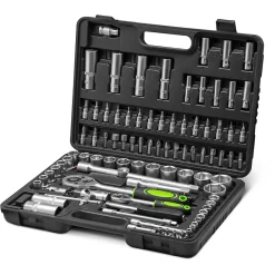 Coffre à douilles et embouts 94 pcs Chrome Vanadium - Constructor