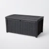 Coffre de jardin BORNEO en résine - KETER - gris - 416 litres