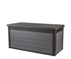 Coffre de jardin cortina en résine coloris gris anthracite - 570L - KETER