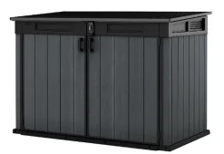 Coffre de jardin Cortina mega en résine coloris gris anthracite - 2020L - KETER