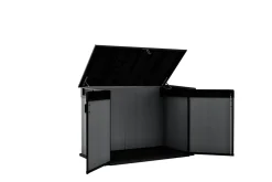 Coffre de jardin Cortina mega en résine coloris gris anthracite - 2020L - KETER