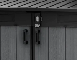 Coffre de jardin Cortina mega en résine coloris gris anthracite - 2020L - KETER