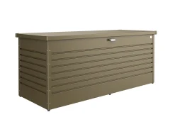 Coffre de jardin métal Biohort T200 bronze 1050L