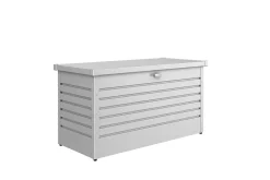 Coffre de jardin métal Biohort T130 argent 460L