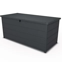 Coffre de jardin résine anthracite 780 L