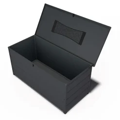 Coffre de jardin résine anthracite 780 L