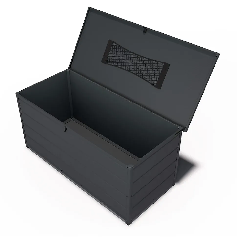 Coffre de jardin résine anthracite 780 L