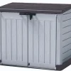 Coffre de jardin SIO MAX en résine - KETER - noir et gris - 1200 litres