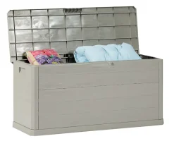 Coffre de jardin Toomax Woody's taupe 280 L