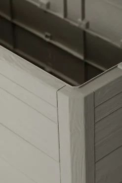 Coffre de jardin Toomax Woody's taupe 280 L