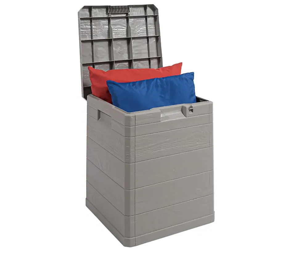Coffre de jardin Toomax Woody's taupe 90 L