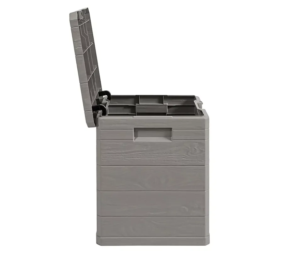 Coffre de jardin Toomax Woody's taupe 90 L