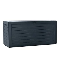 Coffre de jardin Woodebox Anthracite - 280L - 116cm