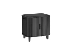 Coffre de rangement polypropylène gris Smart box Keter 121L