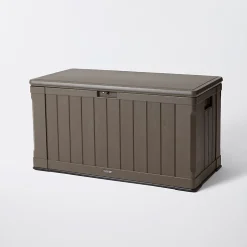 Coffre de rangement résine Lifetime coloris taupe 430 L