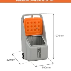 Coffre de rétention - 70 litres - 11285