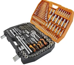 Coffret à clés et à douilles Kendo 216 pièces