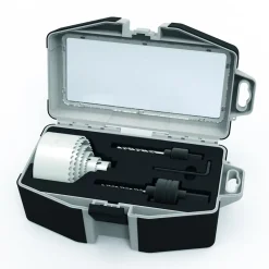 Coffret 11 Pièces Electricien 6 trépans + 2 mandrins + 2 forêts + 1 clé SMARTOOL