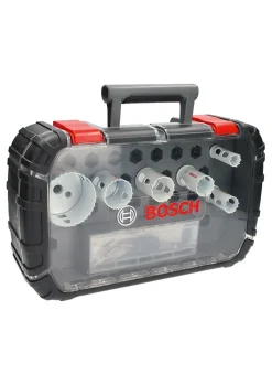 Coffret 6 trépans Bosch BIM progressor bois et métal ⌀19/25/30/35/40/68