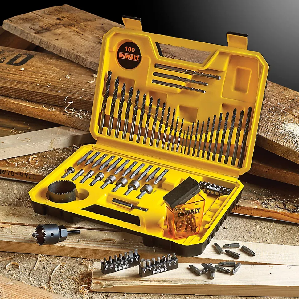 Coffret assortiment forets et embouts perçage vissage DeWalt Extreme (100 pcs)