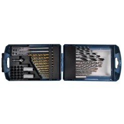 Coffret assortiment forets et embouts perçage vissage Erbauer (50 pcs)