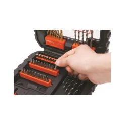 Coffret de 50 accessoires perçage / vissage Black + Decker A7232