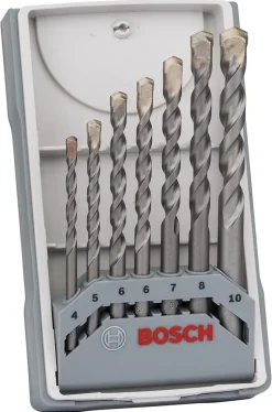 Coffret de 7 forets béton CYL-3 SILVER X-PRO Bosch