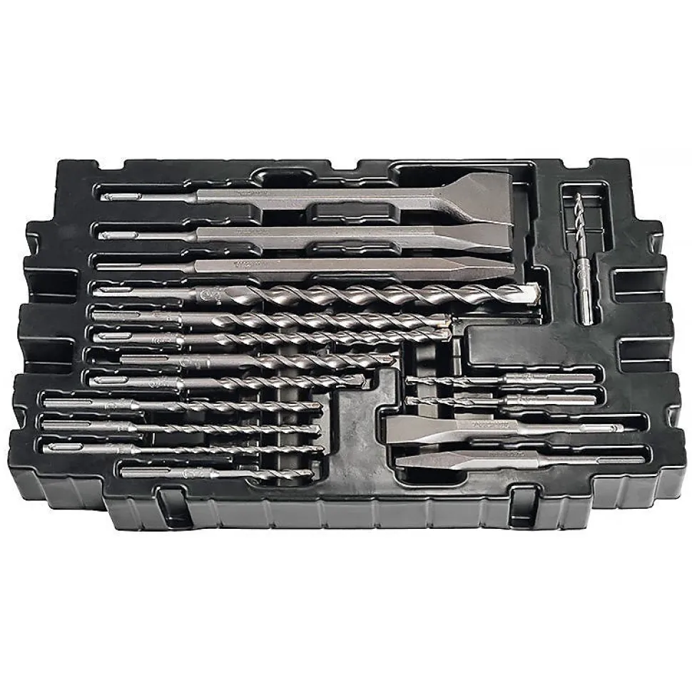Coffret De 17 Pièces Makita B-52059 Forets Et Burins Sds-plus Dans Mak-pac