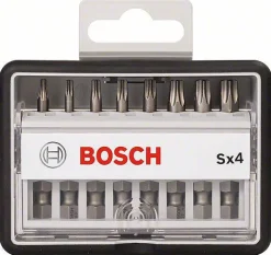 Coffret d'embouts de vissage Robust Line qualité extra-dure 8 pièces Bosch 2607002569