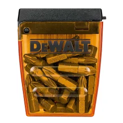 Coffret embouts de vissage PZ2 25 mm DeWalt Extreme, 25 pièces