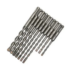 Coffret forets béton SDS+ Erbauer, 10 pièces