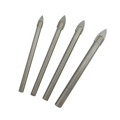 Coffret forets pour carrelage et verre à flèche Universal (4pcs)