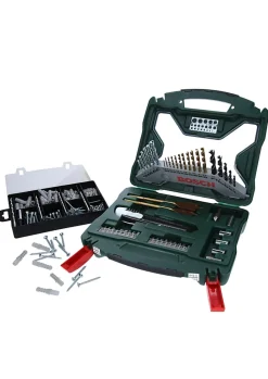 Coffret perçage et vissage Bosch 50 pièces + kit fixation 173 pièces