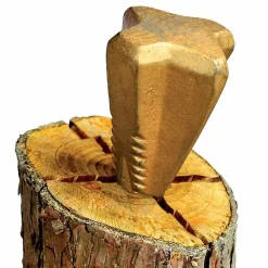 Coin à bois éclateur étoile Petit modèle Or Générique