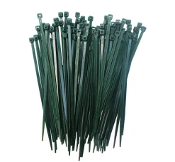 Collier de fixation brise vue vert x100