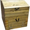 Composteur en bois 500L "Douglas" 80 x 80 x 85 cm