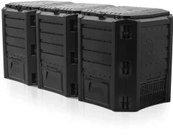 Composteur Nature polypropylène noir 1200L
