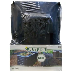 Composteur Nature polypropylène noir 1200L