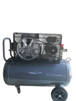 Compresseur 100 Litres lubrifié 3 CV 10 bars courroie - Sur roues