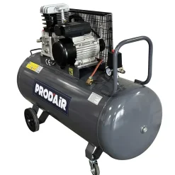 Compresseur 200 Litres lubrifié 4 CV 10 Bars Courroie - Sur roues