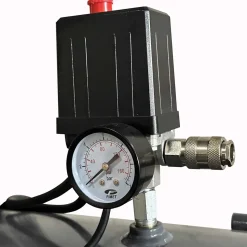 Compresseur 200 Litres lubrifié 4 CV 10 Bars Courroie - Sur roues