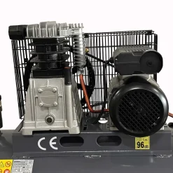 Compresseur 200 Litres lubrifié 4 CV 10 Bars Courroie - Sur roues