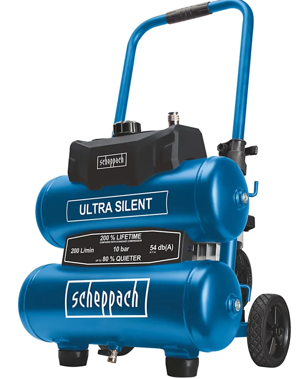 Compresseur bicylindre réservoir Scheppach HC20Si Twin 20L 230V