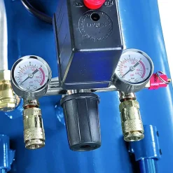 Compresseur 100l À Deux Cylindres 2200w Scheppach Hc100dc